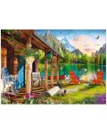 Puzzle Trefl de 500 piese - Cabin in the Mountains - 2t