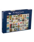 Puzzle Bluebird de 1000 piese - Christmas Stamps - 1t