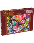 Puzzle Magnolia din 1000 de piese - Fluture - 1t