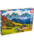 Puzzle Educa 2000 piese - Toamna în Dolomiți - 1t