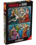 Puzzle Anatolian din 2 x 500 piese - Colorful Notes - 1t