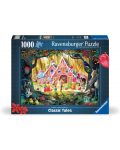 Puzzle Ravensburger 1000 de piese - Hansel și Gretel - Ferește-te! - 1t
