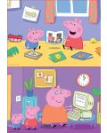 Puzzle Educa de 2 x 20 piese - Aventurile lui Peppa Pig - 2t