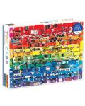 Puzzle Galison de 1000 piese - Rainbow Toy Cars  - 1t