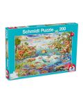 Puzzle Schmidt de 200 piese -  Discover The Dinosaurs - 1t