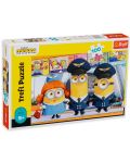 Puzzle Trefl de 100 piese - Minions at the airport - 1t