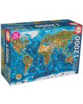 Puzzle Educa de 12 000 piese - Minunile lumii - 1t