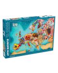 Puzzle Roovi de 1000 de piese - O hartă a Europei - 1t