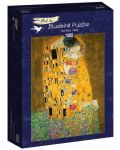 Puzzle Bluebird de 1000 piese - The Kiss, 1908 - 1t
