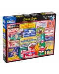 Puzzle White Mountain de 500 piese - Classic Signs - 1t
