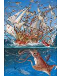 Puzzle Grafika din 1000 de piese - Kraken - 2t