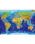 Puzzle Bluebird de 1000 piese - World Geo-Political Map, Adrian Chesterman - 2t