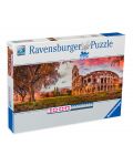 Puzzle panoramic Ravensburger de 1000 piese - Apus la Colosseum - 1t