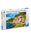 Puzzle Ravensburger de 500 piese - Lacul Komo, Italia - 1t