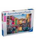 Puzzle Ravensburger cu 1000 de piese - Burano, Italia - 1t