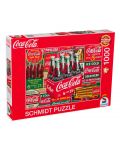 Puzzle Schmidt din 1000 de piese - Coca-Cola - 1t