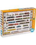 Puzzle Eurographics de 500 piese - History of Trains - 1t