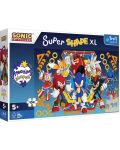 Puzzle Trefl din 104 piese XXL - Lumea lui Sonic - 1t