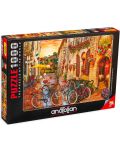 Puzzle Anatolian de 1000 piese - Plimbare cu bicicleta in Toscana, David MacLean - 1t
