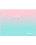 Cool Pack Gradient Gradient Strawberry Button Folder - A4 - 1t