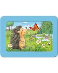 Puzzle Ravensburger din 3 х 6 piese - Small animals in the garden - 2t