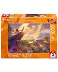 Puzzle Schmidt de 1000 piese - Regele Leu - 1t