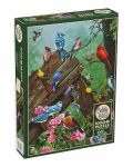 Puzzle Cobble Hill din 1000 piese - Păsări de pădure  - 1t