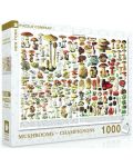 Puzzle New York Puzzle de 1000 piese - Mushrooms Champignons - 1t