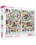  Puzzle New York Puzzle de 1000 piese - Flowers - 1t