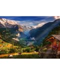 Puzzle Trefl din 1000 piese - Valea Lauterbrunnen, Elveția - 2t