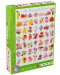 Puzzle Eurographics de 1000 piese – Limbajul florilor - 1t