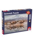 Puzzle Schmidt de 1000 piese - Horses in Cappadocia - 1t