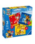 Puzzle Ravensburger 3 in 1 - Rubi, Marschall si Chase, Paw patrol - 1t