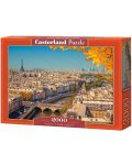 Puzzle Castorland 2000 Pieces - Parisul din perspectiva unei păsări  - 1t