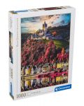 Puzzle Clementoni din 1000 de piese - Castelul Cochem - 1t