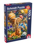Puzzle Schmidt din 1000 de piese - Jungla - 1t