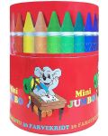 Set de creioane colorate Sense - Mini Jumbo, 36 de bucăți, în cutie rotundă  - 1t