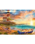 Puzzle Schmidt de 1000 de piese - Sunset o.lighthouse bay - 2t