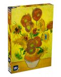 Puzzle Black Sea Lite de 1000 de piese - Floarea soarelui, Vincent van Gogh - 1t
