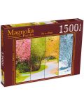 Puzzle Magnolia din 1500 de piese - Anotimpurile - 1t