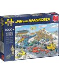Puzzle Jumbo de 2000 piese -  Linia de start Formula 1, Jan Van Haasteren - 1t