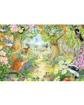 Puzzle Schmidt de 100 piese - Animal in The Forest - 2t
