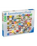 Puzzle Ravensburger de 1500 piese - Biciclete - 1t