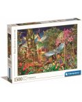 Puzzle Clementoni din 1500 piese - Grădina fanteziilor pădurii - 1t