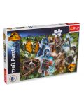 Puzzle Trefl din 300 de piese - Dinozaurii preferați - 1t