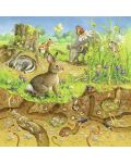 Puzzle Ravensburger de 3 de cate 49 piese - Animale in natura - 2t