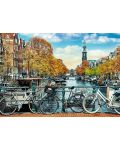 Puzzle Trefl de 1000 de piese- Toamna la Amsterdam, Olanda - 2t