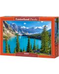 Puzzle Castorland din 500 de piese - Primăvară în Lacul Moraine, Canada - 1t