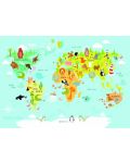 Puzzle Bluebird de 150 piese - World Map for Kids - 2t