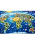 Puzzle Educa de 1000 piese - Miniature - World Symbols, miniatura - 2t